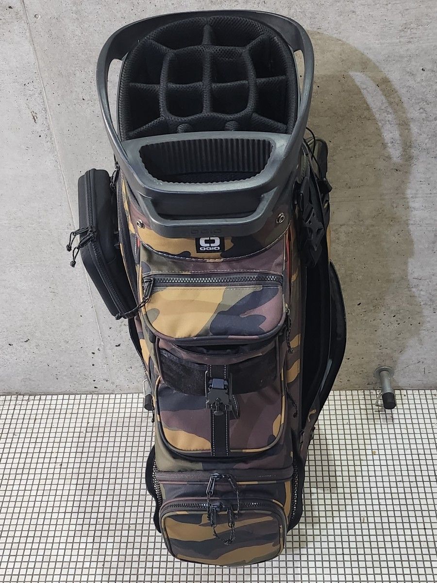 美品オジオ キャディバッグ10型14分割 カモ柄 OGIO|Yahoo 美品オジオ キャディバッグ10型14分割 カモ柄 OGIO|Yahoo