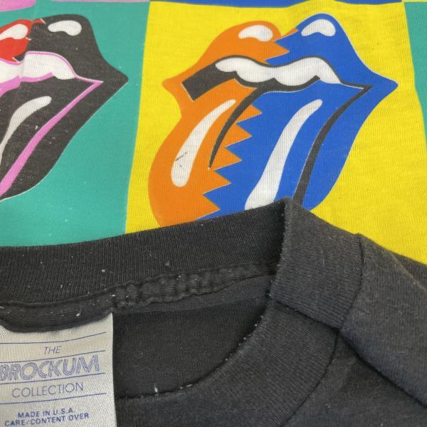 E4067[ unopened contains ] Rolling Stones| low ring Stone z America Tour T-shirt summarize 1989 size :L
