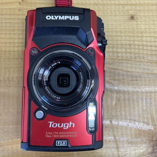 E4061【動作品】 OLYMPUS／オリンパス コンパクト デジタルカメラ Tough TG-5 4K 取説付き_画像2