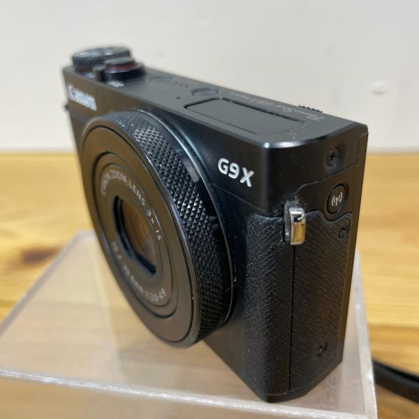 E4035【コンパクト】【動作品】 Canon／キャノン Power Shot G9 X MarkⅡ コンパクト デジタルカメラ 黒 充電器／SDカード無し_画像5
