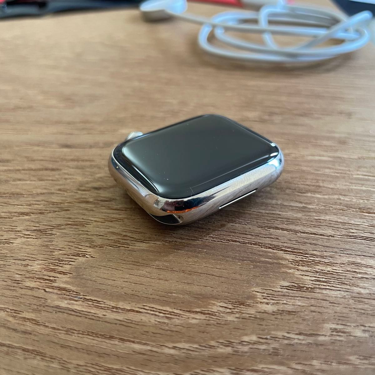 Apple Watch Series 7 (GPS + Cellular) ステンレススチール41mm バッテリー100%