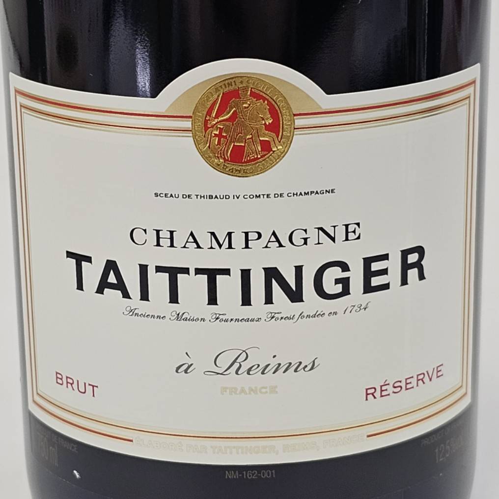 E28156(054)-646/MS3000　酒　TAITTINGER　Brut Reserve　テタンジェ　ブリュット レゼルヴ　12.5％　750ml/MARQUES DE RISCAL 2013_画像5