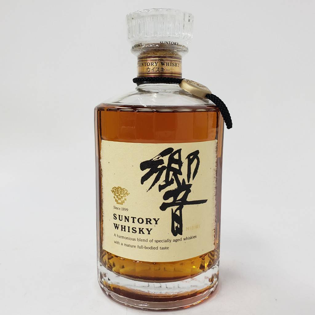 M100223(054)-534/NT33000[ Chiba prefecture inside . shipping ] sake SUNTORY WHISKY.HIBIKI Suntory whisky reverse side Gold label 43% 700ml box attaching 