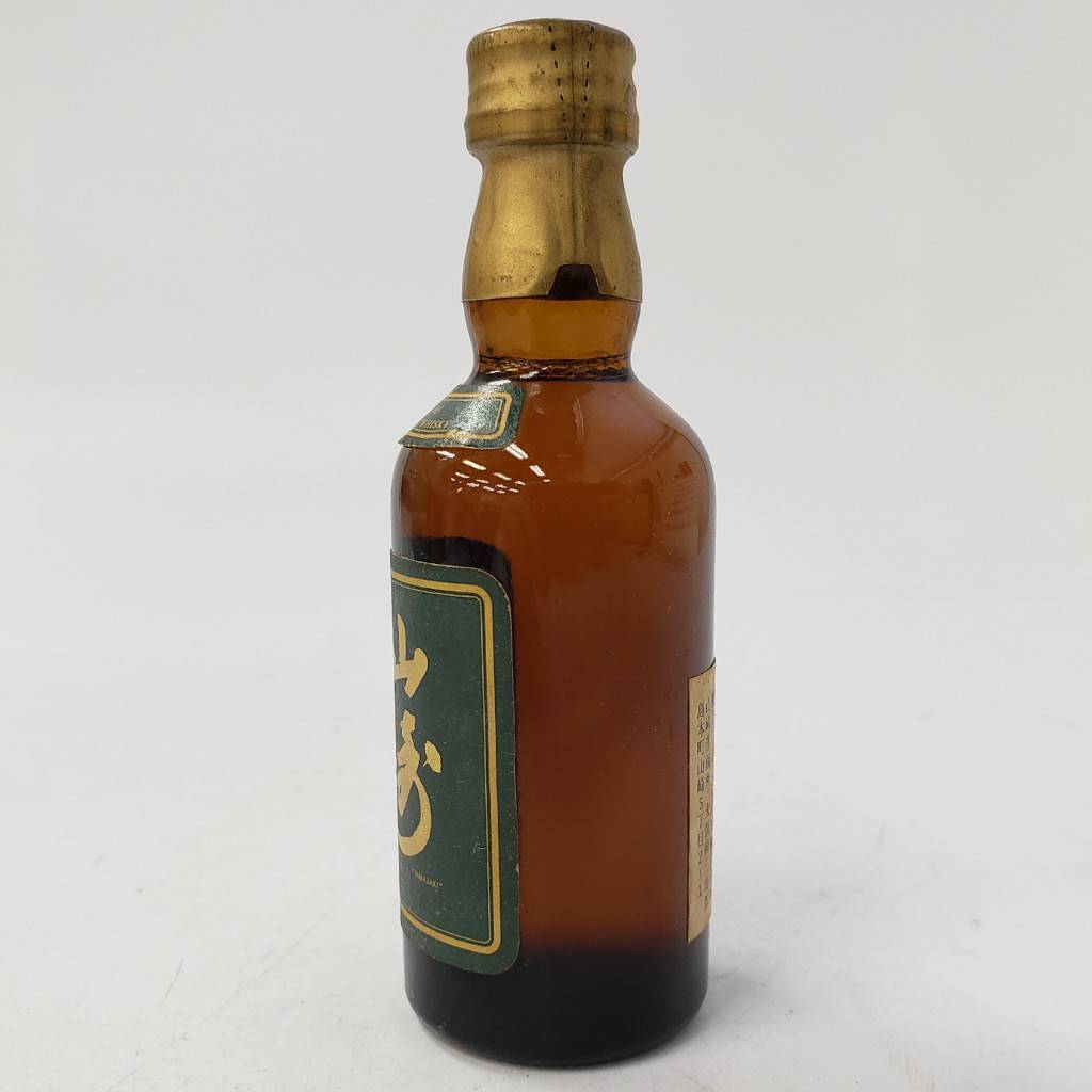 M35627(054)-602/SR7000【千葉県内のみ発送】酒　山崎 10年 SUNTORY PURE MALT WHISKY サントリー ウイスキー 40％ 50ml ミニボトル_画像2