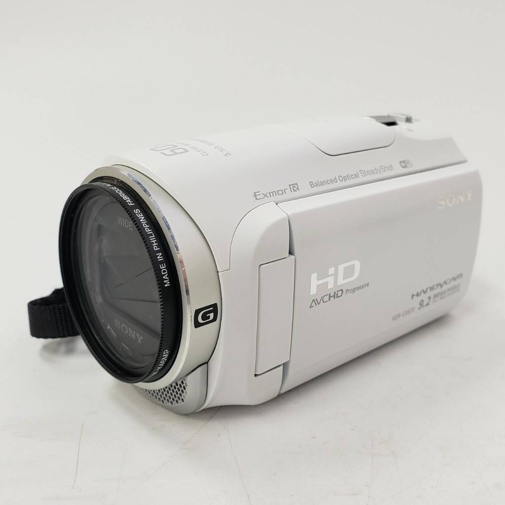 M100101(061)-555/SK10000　ビデオカメラ・三脚セット SONY HANDYCAM HD AVCHD HDR-CX670 9.2MEGA PIXELS_画像2