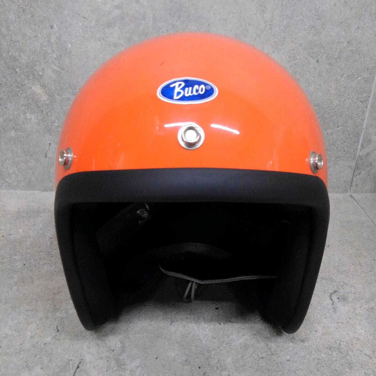 H18719(053)-822/AM12000　BUCO TOYS McCOY JET500-TX ジェットヘルメット サイズ不明_画像1