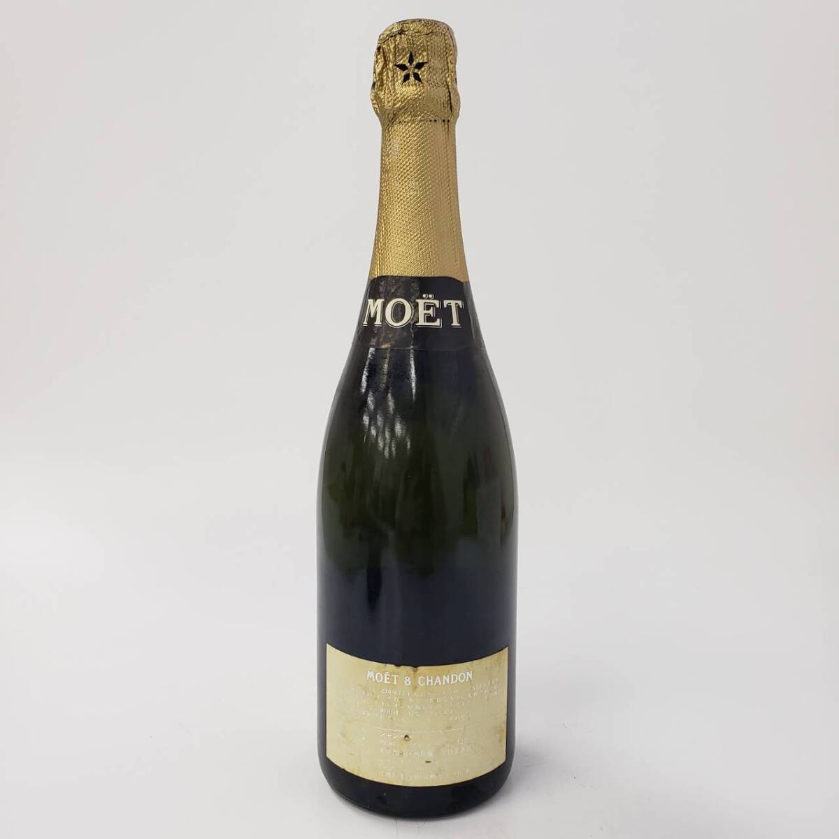 M41170(061)-587/MS3000　酒　MOET&CHANDON CHAMPAGNE Brut Imperial　モエ・エ・シャンドン アンぺリアル シャンパン 12％ 750ml_画像3