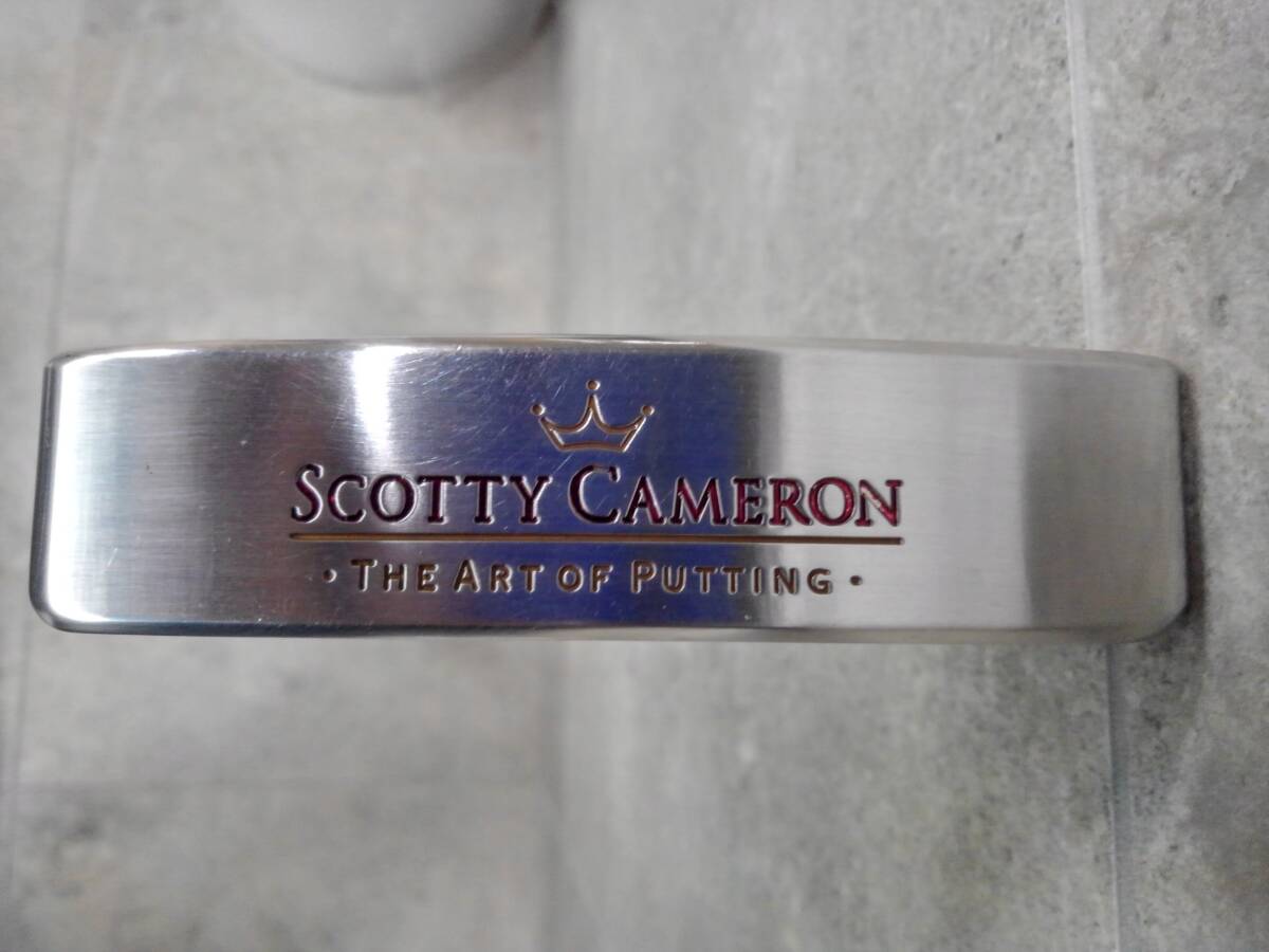 H7020(053)-835/KH20000 Titleist タイトリスト SCOTTY CAMERON NEWPORT THE ART OF PATTING パター レフティの画像5