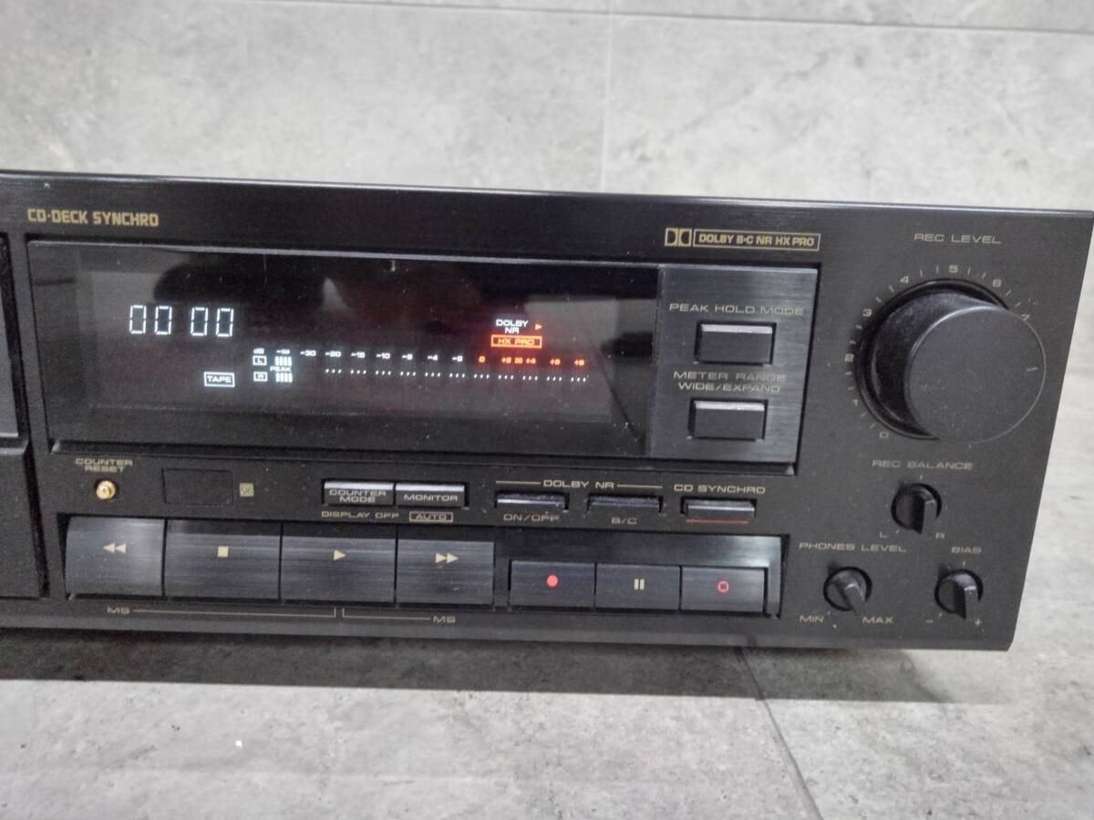 H35758(054)-813/TK0 PIONEER パイオニア T-636 STEREO CASETTE DECK カセットデッキの画像8