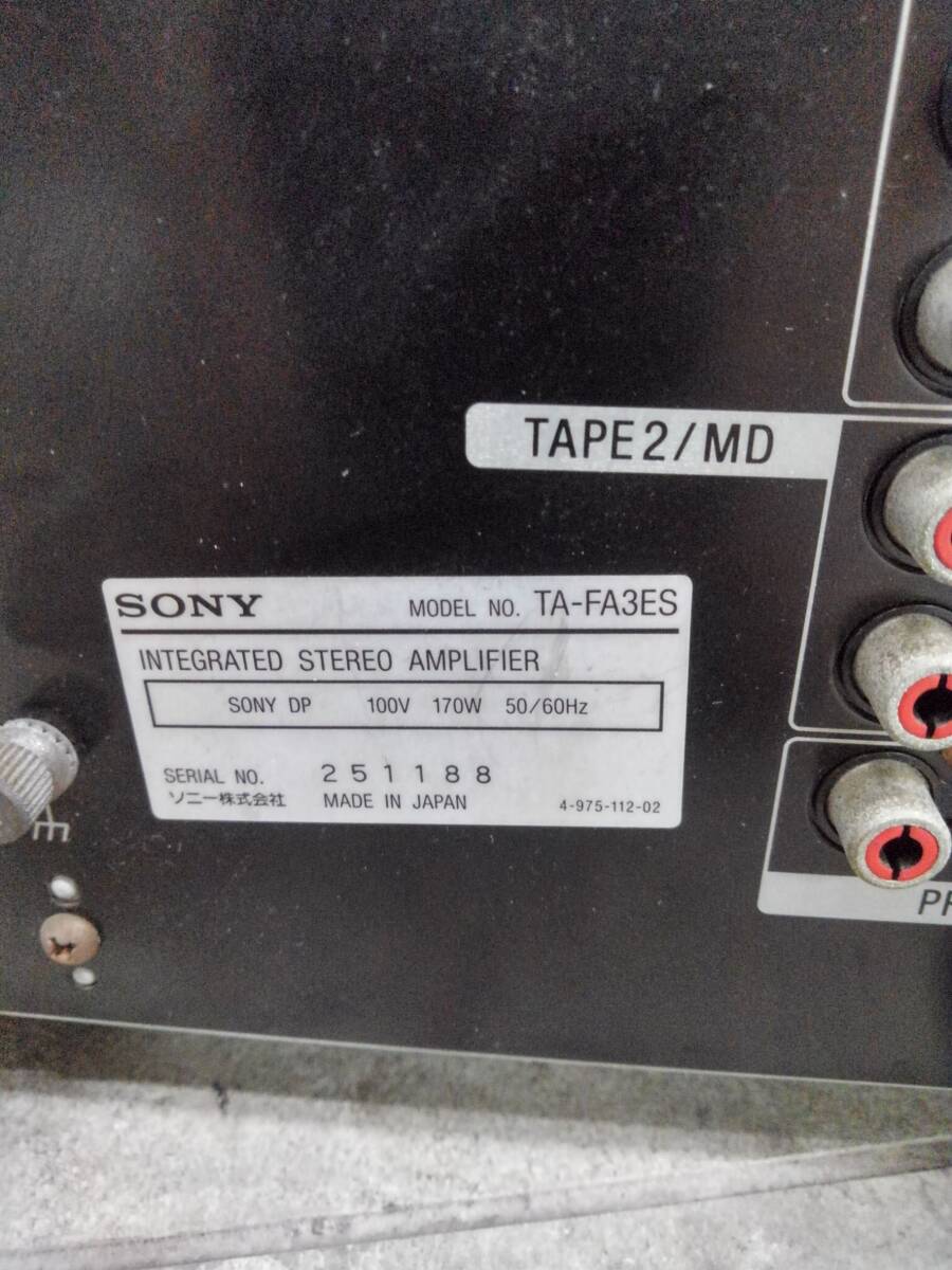 H41249(062)-805/KN3000 SONY Sony TA-FA3ES основной предусилитель 