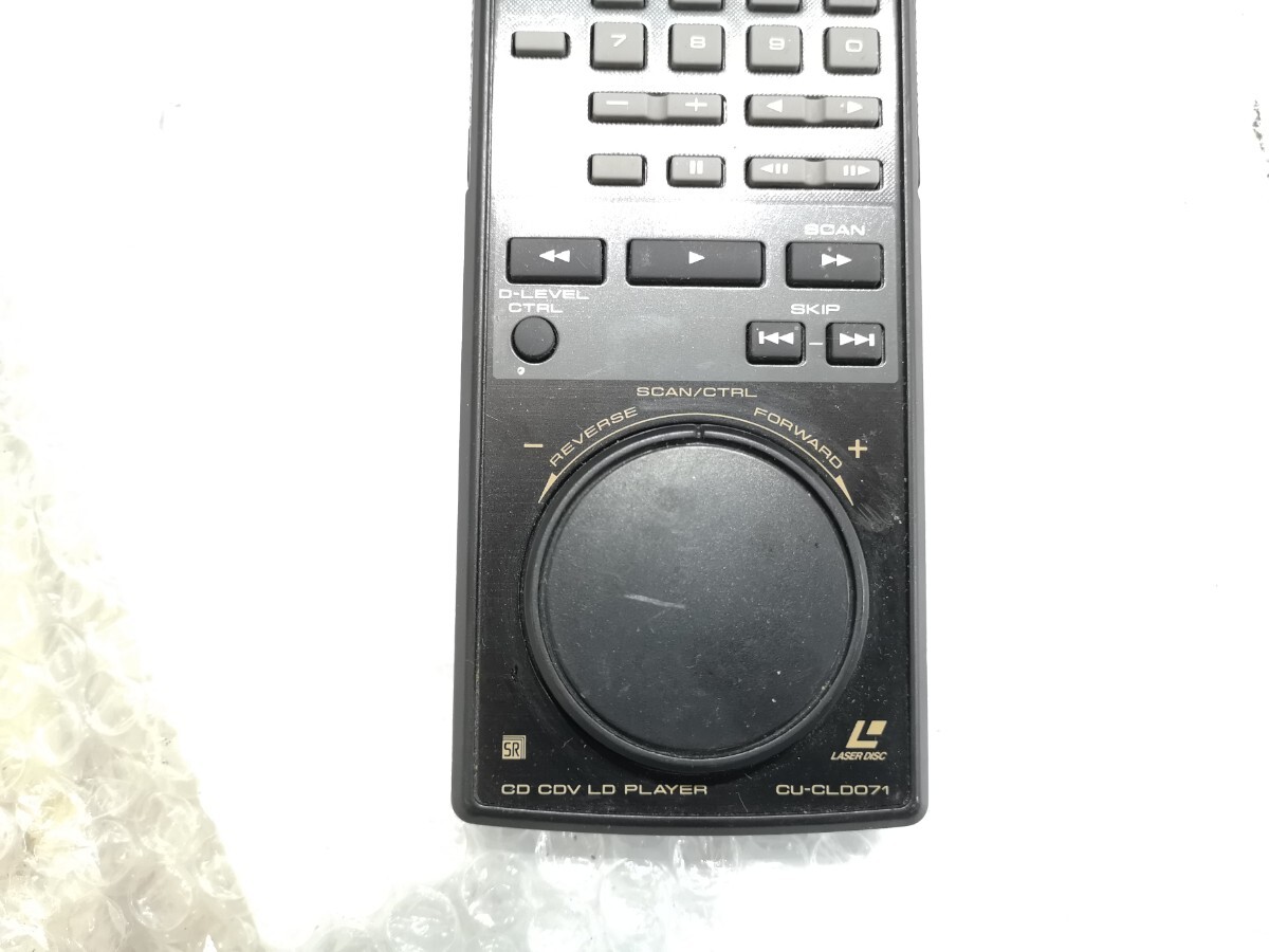 PIONEER CU-CLD071 LD player for remote control Junk retapa