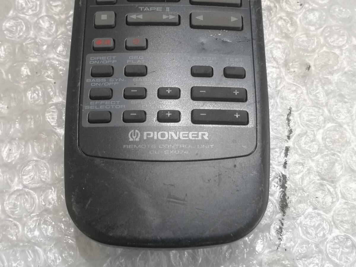 PIONEER CU-SX074 リモコン ジャンク扱い レタパ_画像3