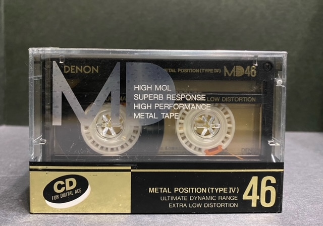 DENON MD46/50 TYPE-IV(Metal) unused * unopened goods each 2 ps total 4 pcs set 