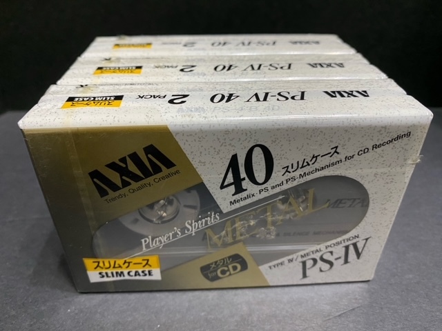 AXIA PS-IV C40 TYPE-IV(Metal) 未使用・未開封品 6本セット_画像1