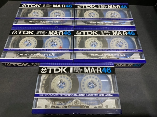 TDK MA-R46 TYPE-IV(Metal) unused * unopened goods 5 pcs set 