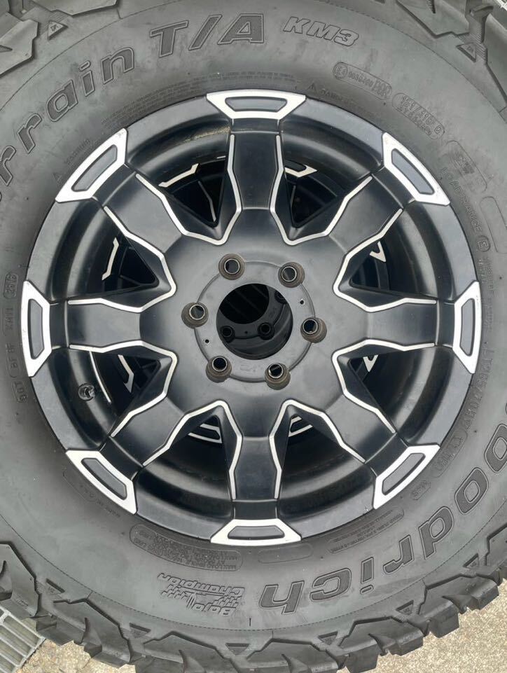 ナビゲーター エクスペディション F150 BF Goodrich Mud Terrain KM3 285 70R17 2018年製PHANTOM 225U ULTRA 8J +25 PCD135 6H_画像3