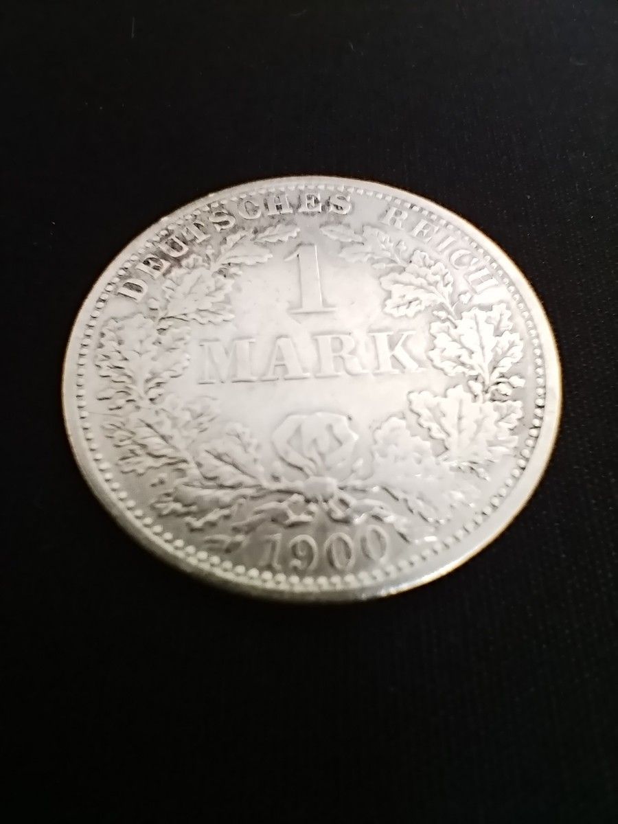 ドイツ帝国 1マルク銀貨