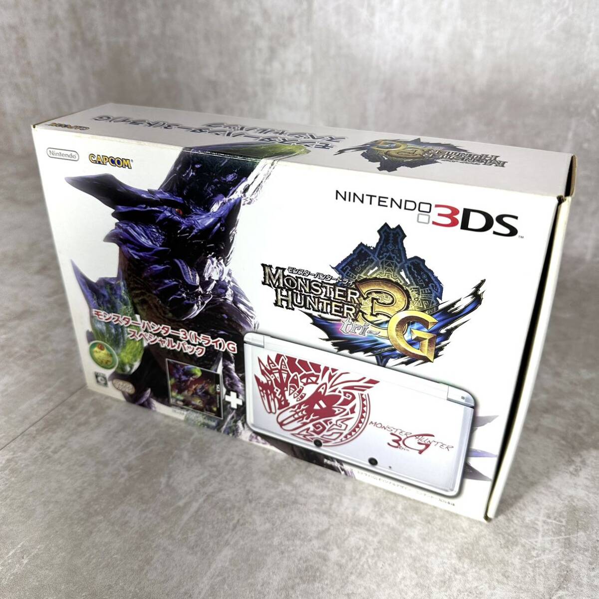 [ free shipping ] nintendo Nintendo 3DS Monstar Hunter 3( Try ) G special pack MONSTER HUNTER3 tri-G 3DS box opinion attaching 