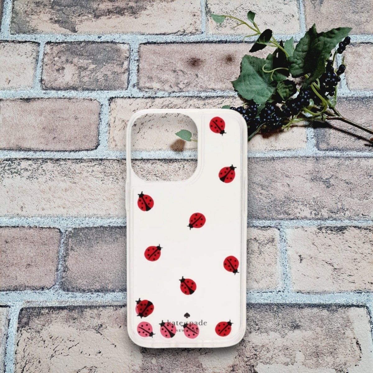 未使用品 ケイトスペード kate spade iPhoneケース iPhone14対応 KS-425