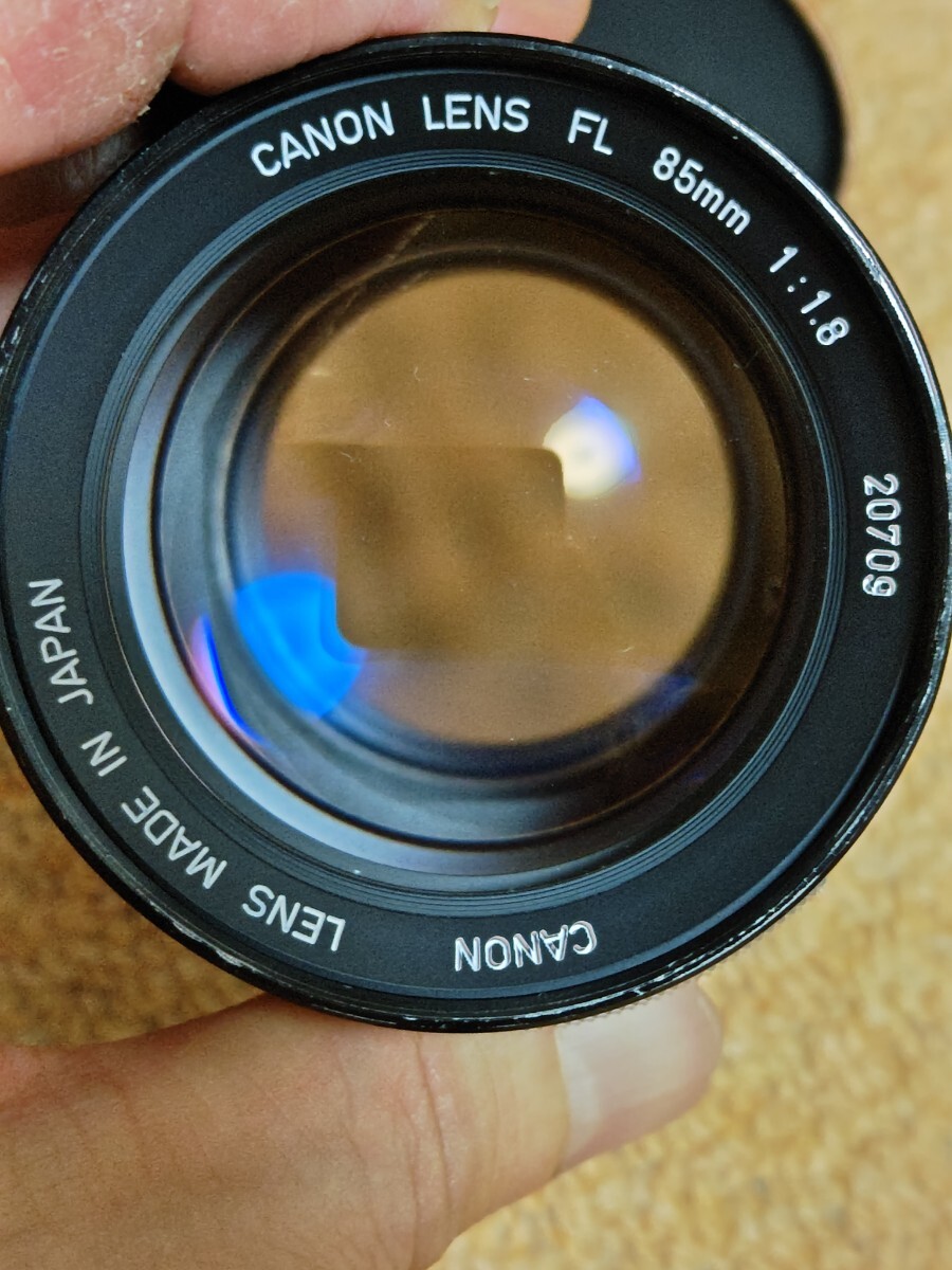 キヤノン　FL85mm F1,8　ジャンク品_画像3