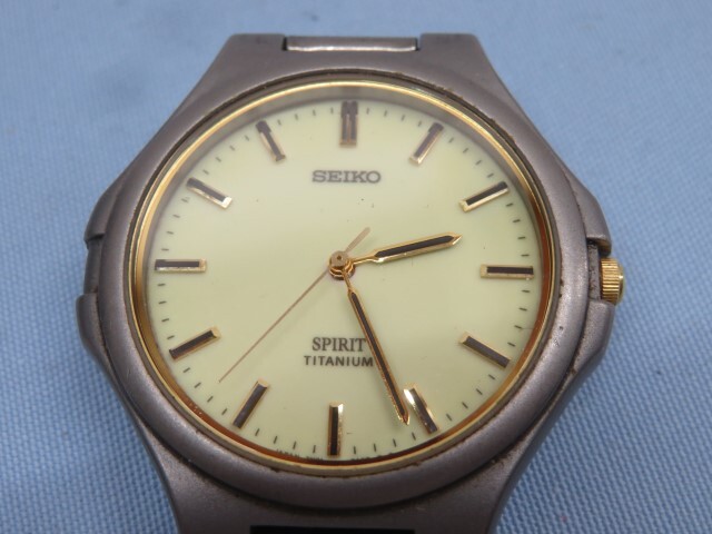 ★SEIKO 7N01-7100 腕時計 SPIRIT クォーツ アナログ セイコー スピリット 電池交換済み 94609★！！_画像2