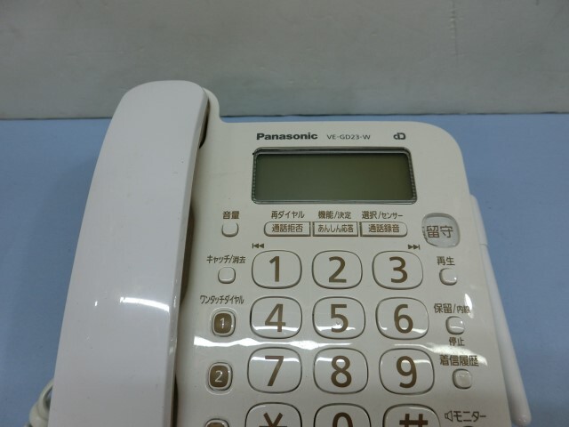 ☆Panasonic VE-GD23DL コードレス電話機 パナソニック USED 94662☆！！_画像3