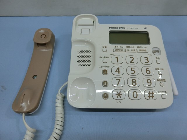 ☆Panasonic VE-GD23DL コードレス電話機 パナソニック USED 94662☆！！_画像2