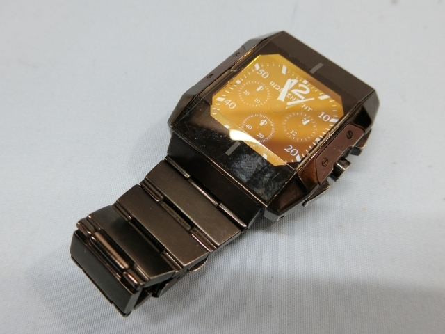 ●●INDEPENDENT BY CITIZEN J520-003322-01 腕時計 クォーツ 3針 アナログ シチズン インディペンデント 電池交換済み 94673●●！！_画像7