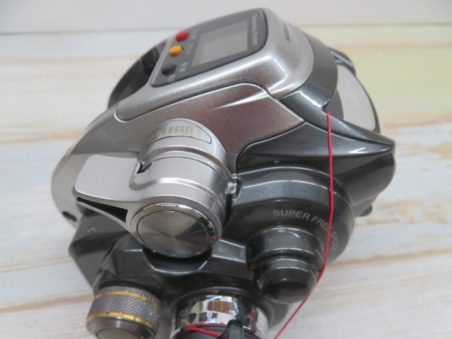 送料無料★SHIMANO MUTEKI 1000 電動リール Force Master シマノ フォースマスター フィッシング 釣り具 充電ケーブル付 USED 94737★！！_画像7