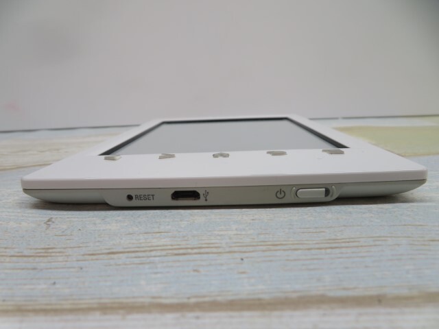 6 type *SONY PRS-T2 электронная книга белый Wi-Fi модель Sony USB зарядка кабель имеется USED 94931*!!