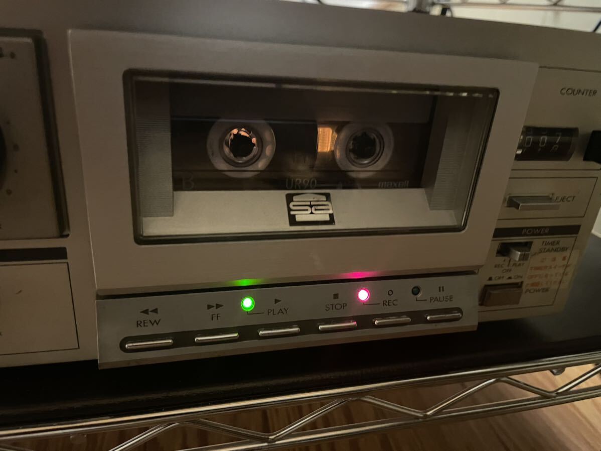Victor KD-A5 STEREO CASSETTE DECK ステレオ カセットデッキ (メタルテープ対応) _画像5