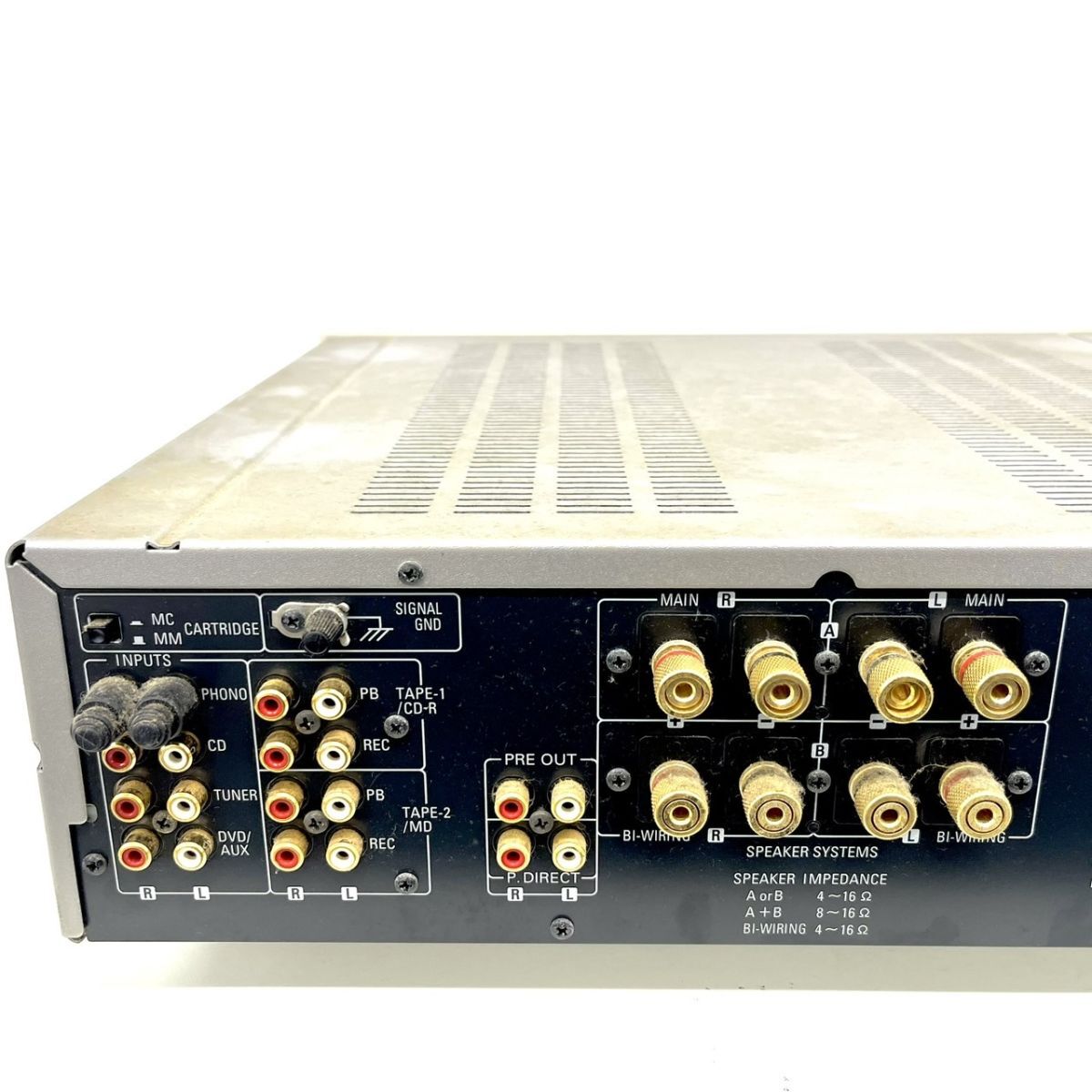 G806-G17-11 デノン DENON プリメインアンプ PMA-1500AE 通電確認済 動作未確認 音響機材_画像9