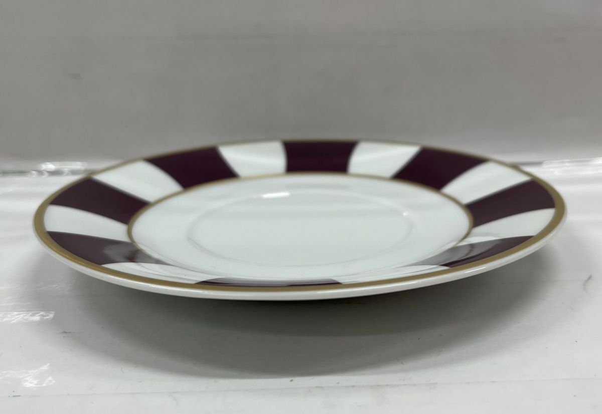 G257-H24-344 PORCELAINES BERNARDAUD ベルナルド カップ&ソーサー カップ コップ マグカップ ペア 2客 箱付き 2点セット_画像7