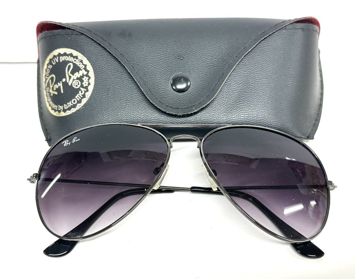 H021-H18-2279 * RayBan RayBan aviator sunglasses RB3026 82ro14-140 glasses frame case attaching 