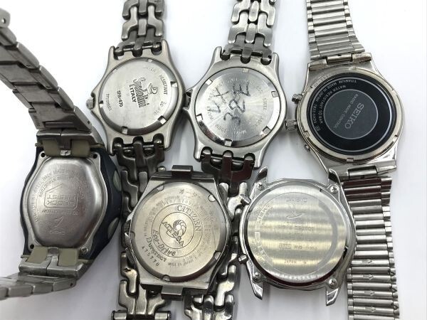 T873 まとめ SEIKO CITIZEN CASIO など メンズ レディース 腕時計 まとめ売り 29点セットクオーツ デジタル 不動 ラウンド スクエア ⑧の画像3