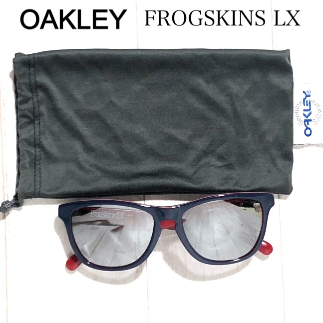 オークリー サングラス フロッグスキン エルエックス OAKLEY Frogskins LX 袋付き_画像1