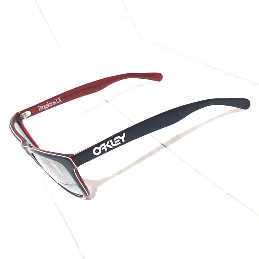 オークリー サングラス フロッグスキン エルエックス OAKLEY Frogskins LX 袋付き_画像3