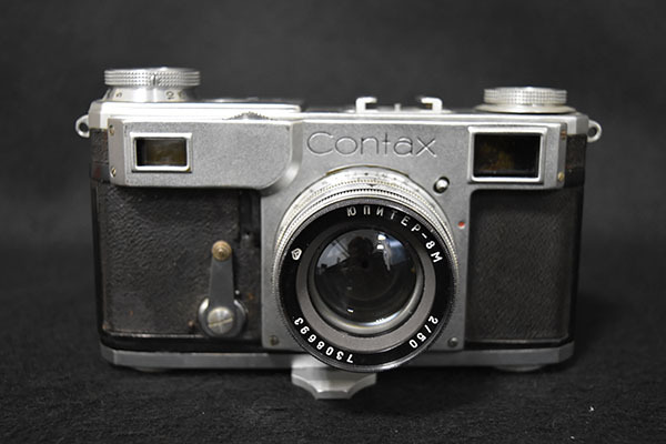 [ light .][CONTAX* range finder ]1950 year ~ un- operation * rare goods ⑦