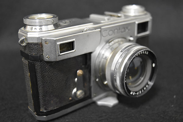 [ light .][CONTAX* range finder ]1950 year ~ un- operation * rare goods ⑦