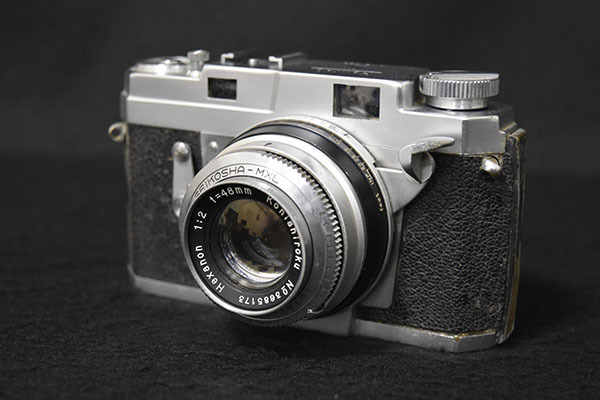 【光成】1959年～小西六製「コニカ3型カメラ」ジャンク②_画像1