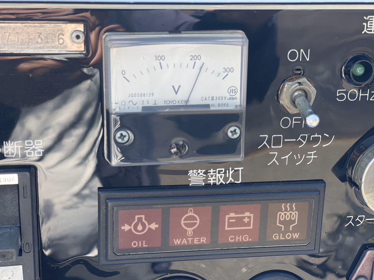 DENYO 発電機 溶接機 三相デンヨー TLW-300SSY_画像7