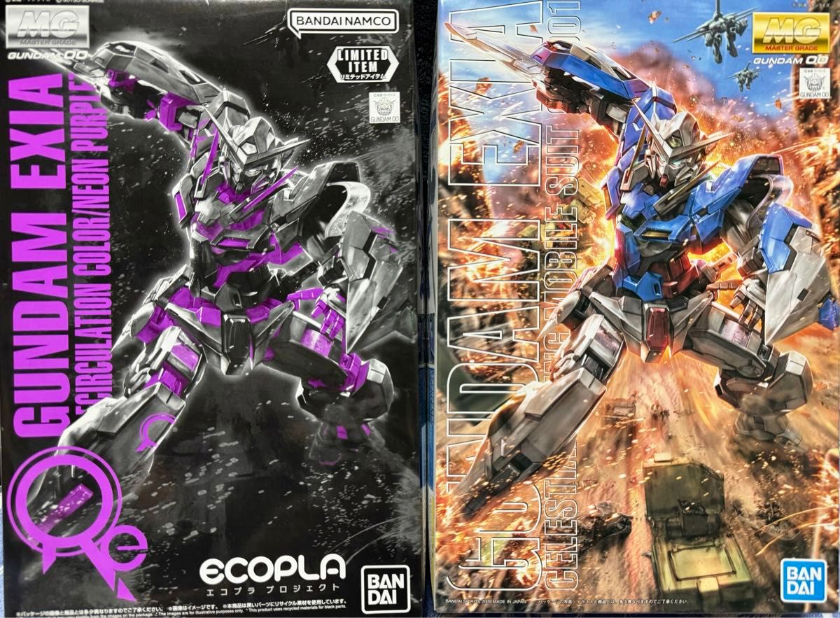 MG ガンダムエクシア & MG ガンダムエクシア リサーキュ MG ガンダムエクシア & MG ガンダムエクシア リサーキュ