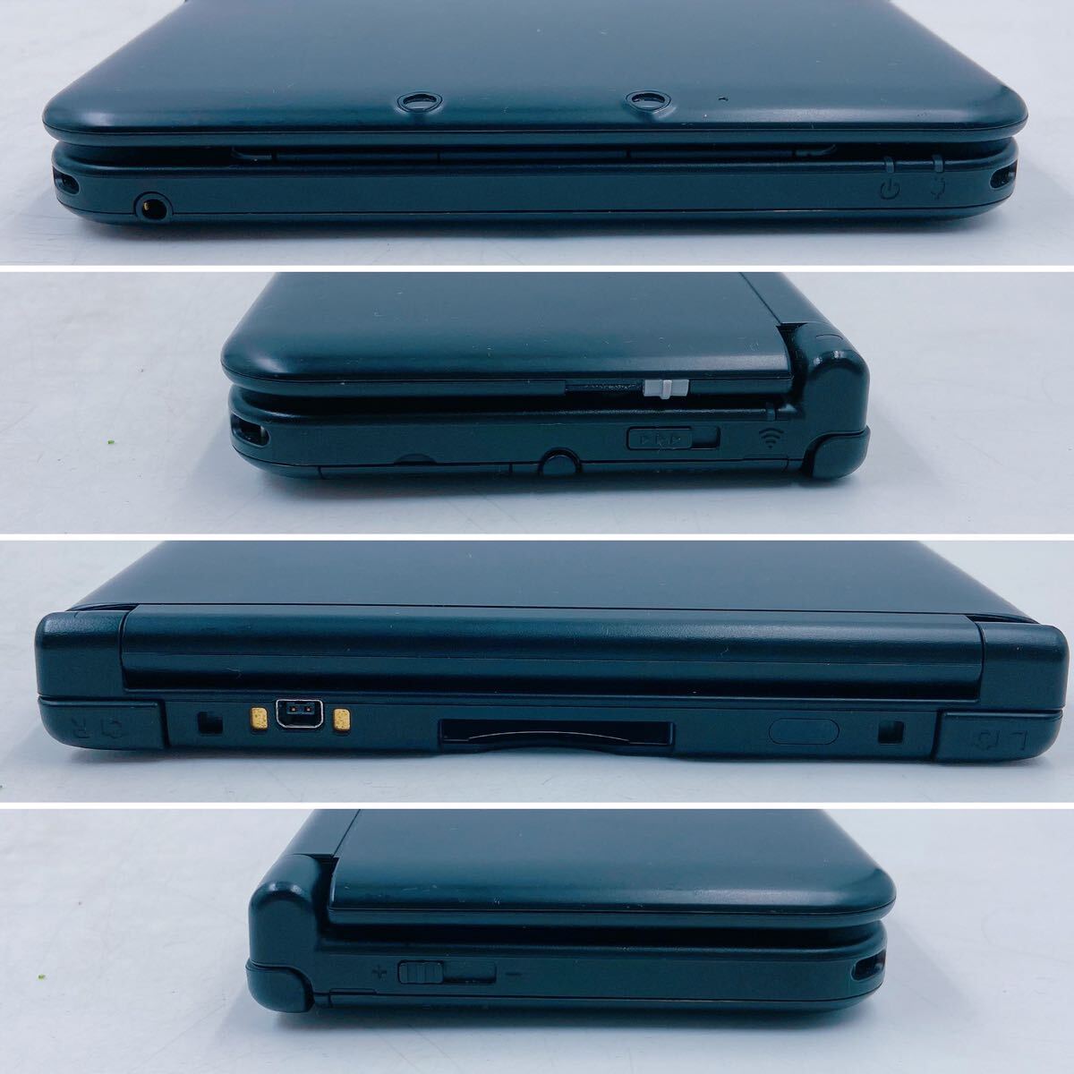 4D036 Nintendo 任天堂 3DS 3DSLL 2台 セット SPR-001 CTR-001 充電器付 通電確認済の画像8