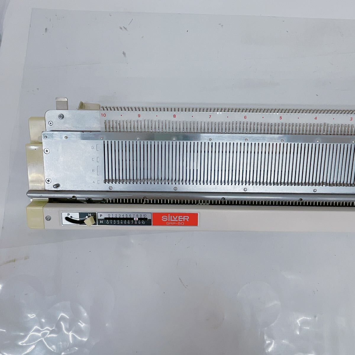 5D017 silver compilation machine pie ru rib nita- knitter SRP-50
