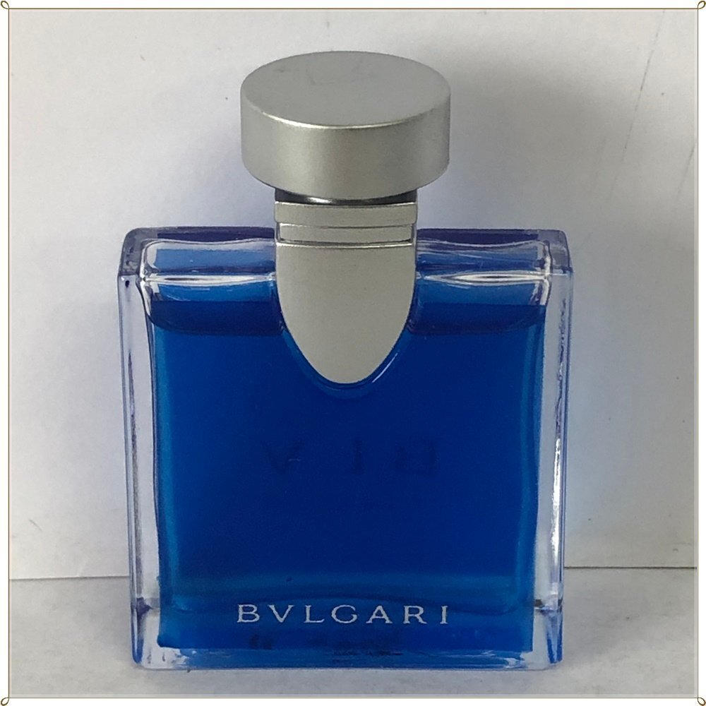 ○ 未使用 ブルガリ 香水 ブルー プールオム オードトワレ 5ml BVLGARI BLV_画像3
