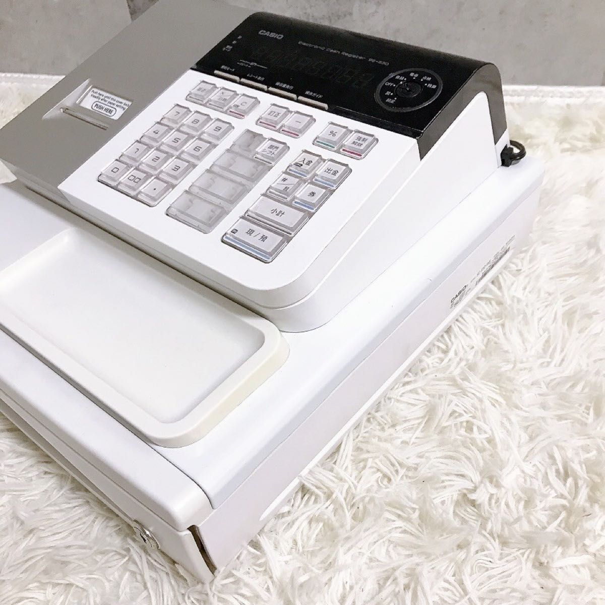 美品 CASIO 電子レジスター SE-S30 ホワイト 人気機種 店舗 美品 CASIO 電子レジスター SE-S30 ホワイト 人気機種 店舗