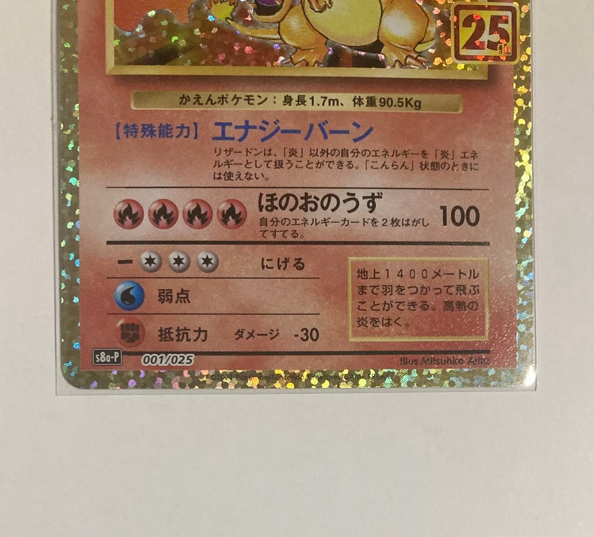 ポケモンカード ポケカ 25周年 アニコレ 25thプロモ リザードン ポケモンカード ポケカ 25周年 アニコレ 25thプロモ リザードン