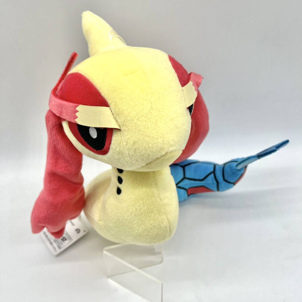 タグ付 未使用 pokemon ポケモン ポケットモンスター サン＆ムーン ミロカロス でっかいコロっとまんまる ぬいぐるみ Milotic _画像1