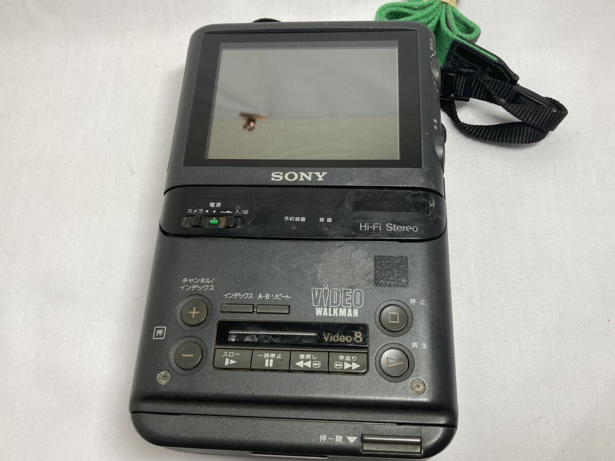 ★訳あり大特価★ ソニー SONY GV-500 ビデオウォークマン バッテリーなし_画像1