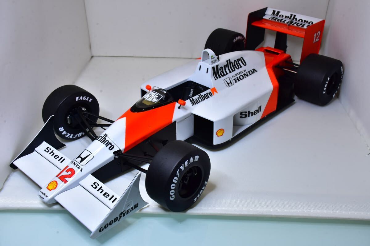 ★【プロモデラー製作】MENG model 1/12 マクラーレン MP4/4 1988ワールドチャンピオン McLaren MP4/4 アイルトン セナ モンモデル★の画像2